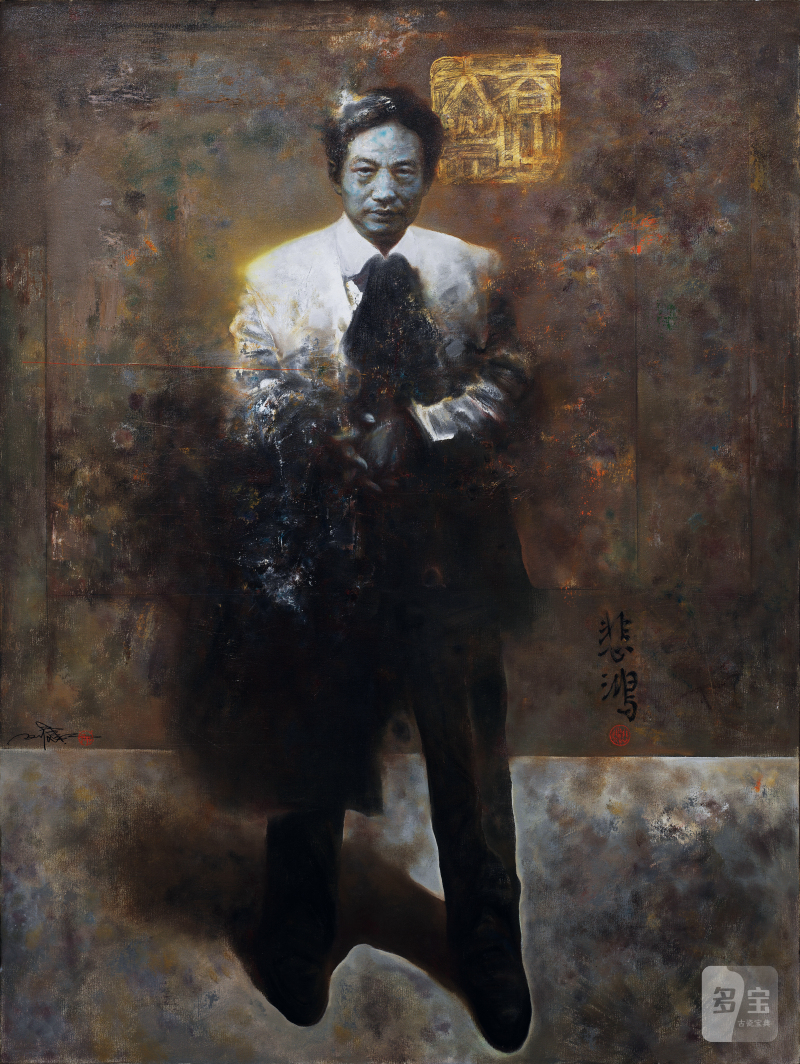 邢健健 XING JIANJIAN (b.1959) 徐悲鸿像 PORTRAIT OF XU BEIHONG - 图2